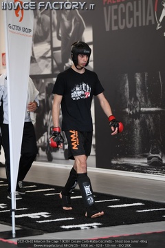2021-05-02 Milano in the Cage 7 00381 Cesare Conti-Mattia Cecchetto - Shoot boxe Junior -66kg
